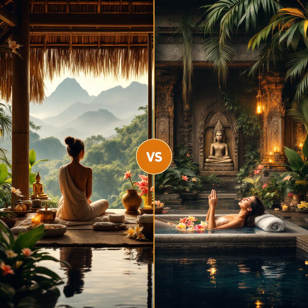Где дешевле отдыхать Таиланд vs Бали для SPA